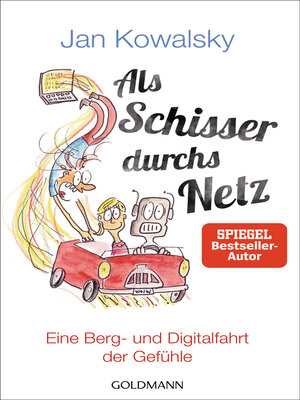 cover image of Als Schisser durchs Netz